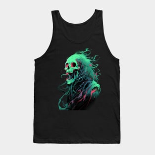 Anime Ghost Tank Top